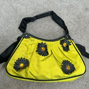 Vintage Handmade Raw Silk Concubine Bag